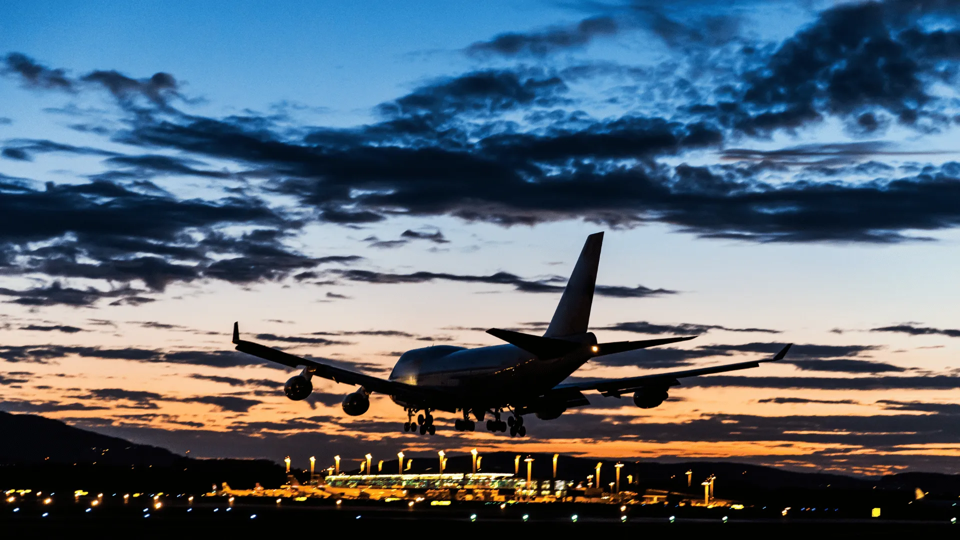 Aviation in flight